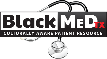 Black Med Texas logo
